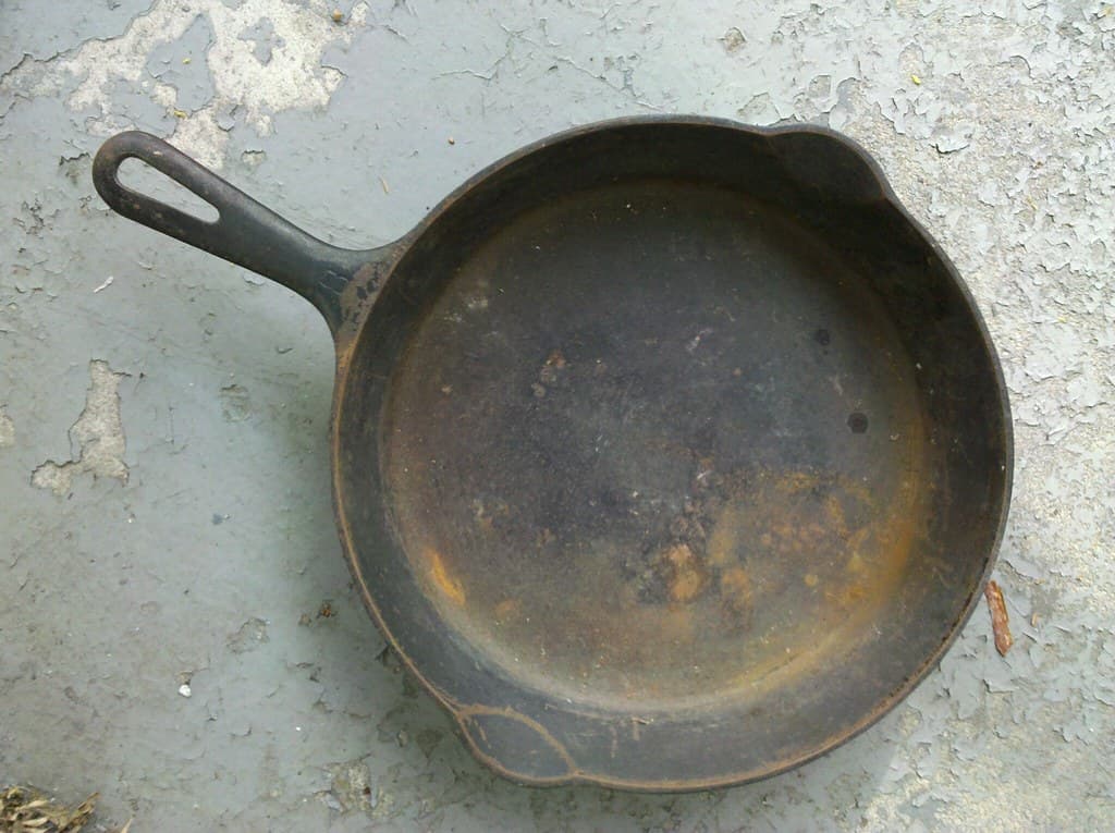 Obsidian Cast Iron Skillet